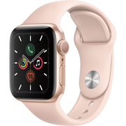 Apple Watch Gen 5 Series 5 40mm Gold Aluminum - Pink Sand Sport Band 3G099LL/A