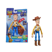 Mattel Disney Pixar Toy Story 5 Woody Interactables Talking Figure, 9 Inch Playscale, Multicolor, JKV25