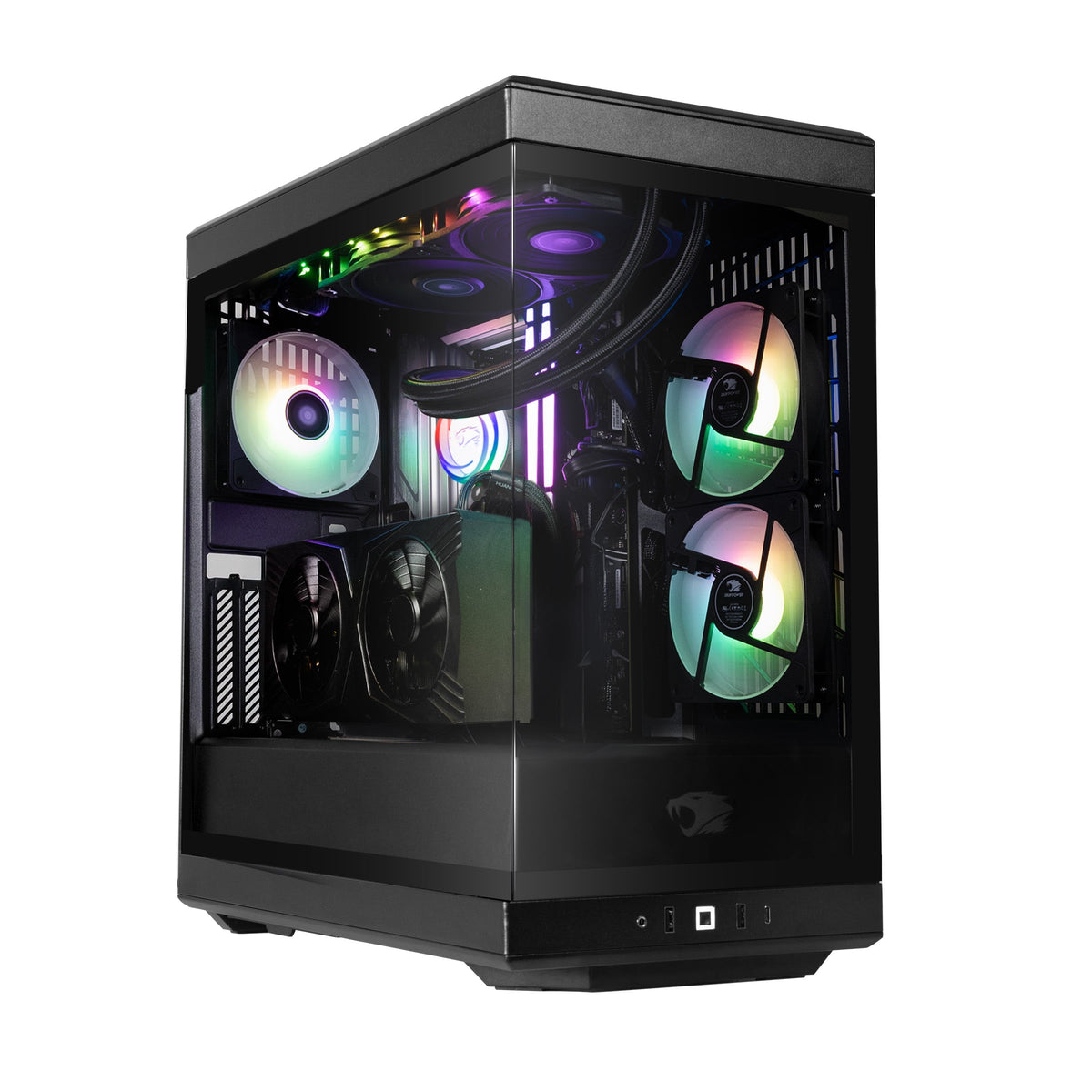 iBUYPOWER A379IBY40BG Gaming PC Ultra 7 265F 2.4GHz NVIDIA RTX 5070 12 ...