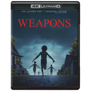 Warner Home Video Weapons 4K Ultra HD Blu-ray, Horror Thriller, Dolby Atmos Audio, Digital Copy, Bonus Content, 128 Minutes