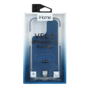 iHome 2IHPC0445N1W2 iPhone 12 Pro Max Velo Silicone Impact Case, Navy