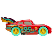 Disey Ad Pixa Cas Race to Celebate Lights & Souds Lightig McQuee, Lage-Scale Toy Vehicle