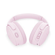 Bose QuietComfort Wireless Over-Ear Noise Cancelling Bluetooth Headphones, Customizable EQ, USB-C Charging, 24-Hour Battery, Petal Pink