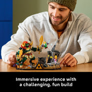 LEGO The Legend of Zelda Ocarina of Time The Final Battle Building Set with 1003 Pieces and Minifigures Link, Zelda, Ganondorf 6589539