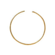 Jacmel Jewelry FN400097.WM 14kt Gold 24G Round Nose Hoop