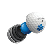 TaylorMade TP5 Yellow Tour Golf Balls, 5-Layer Construction, Soft-Tough Urethane Cover, High Spin, 1 Dozen, N7603101