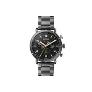 Shinola Canfield Sport Chronograph Watch, 45mm, Black Stainless Steel Bracelet, S0120224031