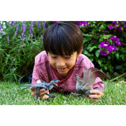 Jurassic World JLD30 Rebirth Mutadon Destruction Pack, 2 Dinosaur Toys