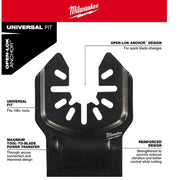 Milwaukee 49-25-2275 Universal Fit OPEN-LOK Diamond MAX Diamond Grit Grout Removal Multi-Tool Blade (5-Pack)