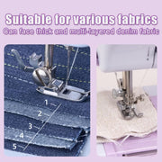 Singomon Sewing Machine, 67PCS Sewing Tool Set, Portable Sewings Machine Built-in12 Stitch Patterns