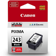 Canon PG-243 Black Ink Cartridge, Pigment-Based Ink