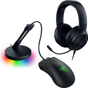 Razer RZ85-03850100-B3U1 Game On Bundle DeathAdder Essential, Kraken X Lite, Mouse Bungee V3 Chroma