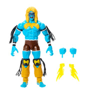 Mattel WWE Ultimate Warrior as Blanka 6-Inch Action Figure with 25 Points of Articulation and TrueFX Detailing, Multicolor, JML26
