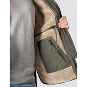 Carhartt Women's Rain Defender Lightweight Insulated Mock Neck Vest, Dusty Olive, 2X 107100