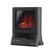 Lasko CA20100 Ultra Ceramic Fireplace Heater, Black