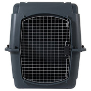 Aspenpet Pet Porter 21183 Kennel, For Pets 50-70 Pounds, Dark Gray