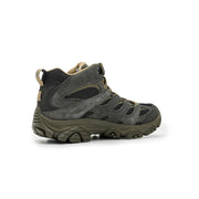 Merrell Moab 3 Mid Waterproof Hiking Boots, Black/Beluga, Men's Size 13, Leather Upper, J00003598
