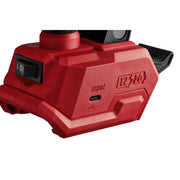 SKIL Multi Volt Brushless 4 In. Clamp Fan, Cordless, Portable, Red, FN0400D-00