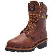 Thorogood Logger Series Insulated Waterproof Steel Toe Work Boots, Trail Crazyhorse Leather, 400g Thinsulate, Vibram Outsole, 12M, 804-3554D120