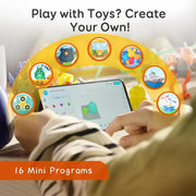 AOSEED X-Maker Joy 3D Printer for Kids, Fully Assembled, Auto Leveling, Wireless Smart App Control, 0.05mm Precision, 250mm/s Speed, Enclosed Print Chamber, 1500+ Preloaded Models, US202506042