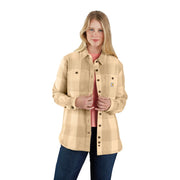 Carhartt Loose-Fit Twill Shirt Jacket for Ladies - Oat Milk - L