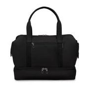 Samsonite Drop-Bottom Weekender Duffel with Detachable Padded Strap, Black - Lightweight