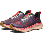 KEEN 1030369 Women's Leiki Speed Hiking Shoes, Plum Perfect/Floral, 8M