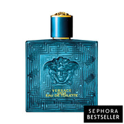 Versace VER740010 Eros Eau de Toilette Spray for Men, 3.4 Fl oz