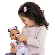 Jakks Pacific Inc. Disney Darlings Minnie Mouse Interactive 13-Inch Baby Doll with Magical Lights, Sounds, Music, Wand, and Accessories