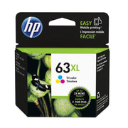 HP 63XL Tri-color Original Ink Cartridge (F6U63AN)
