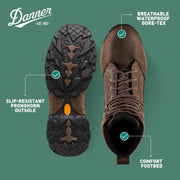 Danner 41340 Men's Pronghorn' GORE-TEX Hunting Boots - 10.5 - Brown