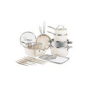 Gotham Steel 20-Pc. Non-Stick Cookware Set - CREAM ONE SIZE