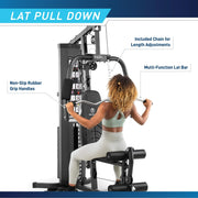 Marcy MWM-4965SC 150 lb. Stack Weight Home Gym MWM-4965SC Full Tricep Lat Butterfly Curl Gym