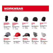 Milwaukee 504B-LXL Fitted Hat Large/Extra Large Black