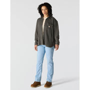 Carhartt Oversized-Fit Heavyweight Waffle Knit Long-Sleeve Shirt - Carbon Heather - 2X
