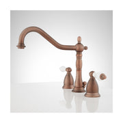 Signature Hardware SH449060ORB Victorian 1.2 GPM Widespread Bathroom Faucet, Oil Rubbed Bronze