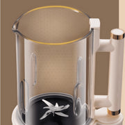 Jinyi Automatic Nut Milk Maker Countertop Blender, 50oz Glass Jar, 7 Functions, Adjustable Speed, White