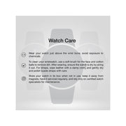 Invicta Mens Aviator Quartz 100m Stainless Steel/Black Silicone Watch 28100