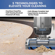 Shark AZ2000 Vertex DuoClean PowerFins Upright Vacuum w/Powered Lift-away & Self-Cleaning Brushroll