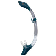 U.S. Divers Cozumel TX Mask, Proflex FX Fins, and Island Dry Snorkel Combo Set - Grey/Navy - M