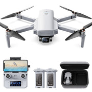 Holy Stone HS360D GPS Drone with 4K Wide-Angle Camera, Foldable Lightweight Design, Dual Batteries for 80 Min Flight Time, White