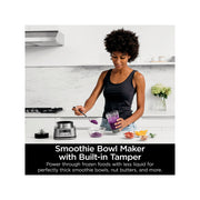 Ninja SS101 Foodi Power Nutri Duo Smoothie Bowl Maker and Personal Blender, Silver