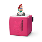 Tonies Disney Little Mermaid Toniebox Preschool Toy Starter Set, Pink, Includes Tonie, Charging Station - Battery Powered