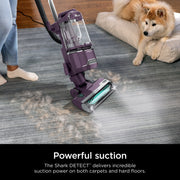 Shark LA490  Detect Lift-Away ADV Upright Vacuum with PowerFins Self-Cleaning Brushroll, Odor Neutralizer Technology, Mauve