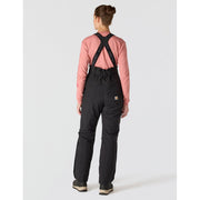 Carhartt Storm Defender Insulated Bib Overalls for Ladies - Black - L - Regular