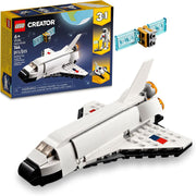 LEGO 6425609 Creator 3 in 1 Space Shuttle Toy to Astronaut Figure to Spaceship 31134, Building Toys
