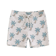 TIWEKE Youth Swim Trunks Boys Swim Trunks, Beige, 6