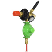 Zephyr Solutions Dual Foil and Latex Balloon Inflator, Automatic Operation, Contents Gauge, Multicolor, Model 63406