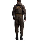 Sitka 600405-Tm-L-11 Delta Pro Zip GTX Hunting Waders for Men - GORE OPTIFADE Concealment Waterfowl Timber - L - 11/Regular