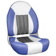 Tempress 68451 ProBax High-Back Boat Seat - Blue/Gray